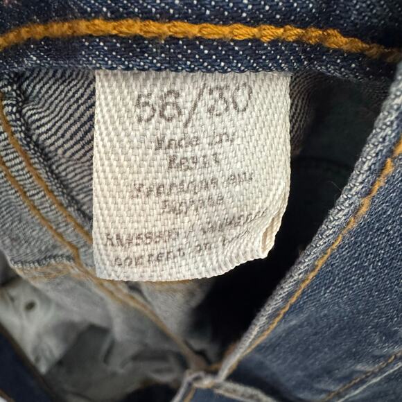 True Nation Relaxed Fit Jeans 56x30 Dark Wash Straight Leg NWT - Picture 8 of 10